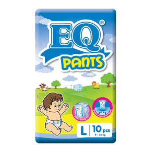 EQ Pants Baby Diaper L 10s