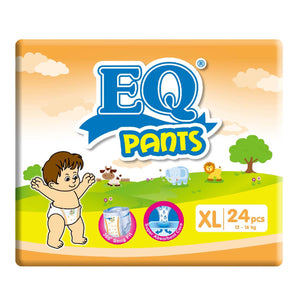 EQ Pants Baby Diaper XL 24s