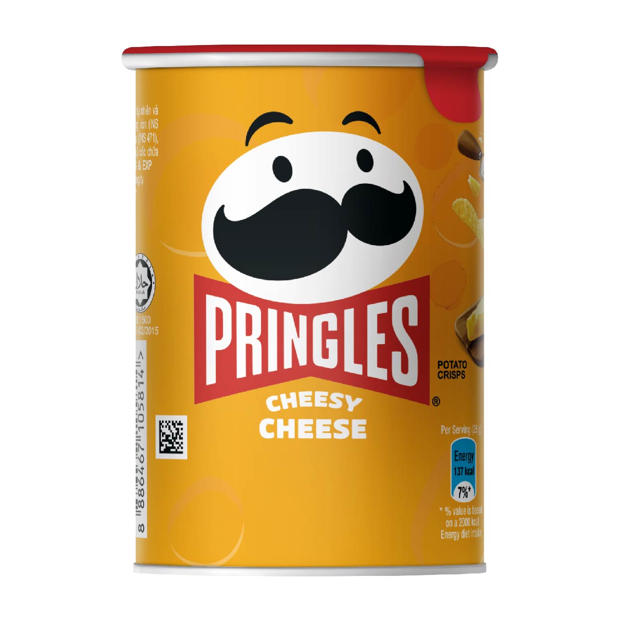 Pringles Potato Crisps Cheesy Cheese 42g