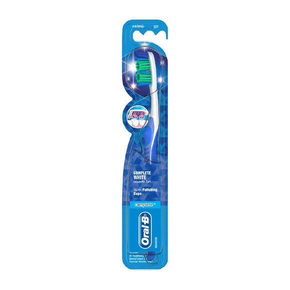 Oral B Toothbrush Complete White Soft 1s