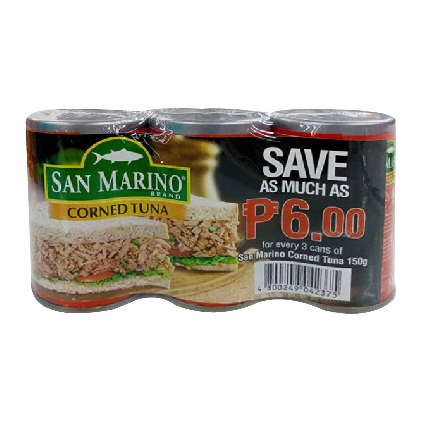 San Marino Corned Tuna 3x150g SAVE