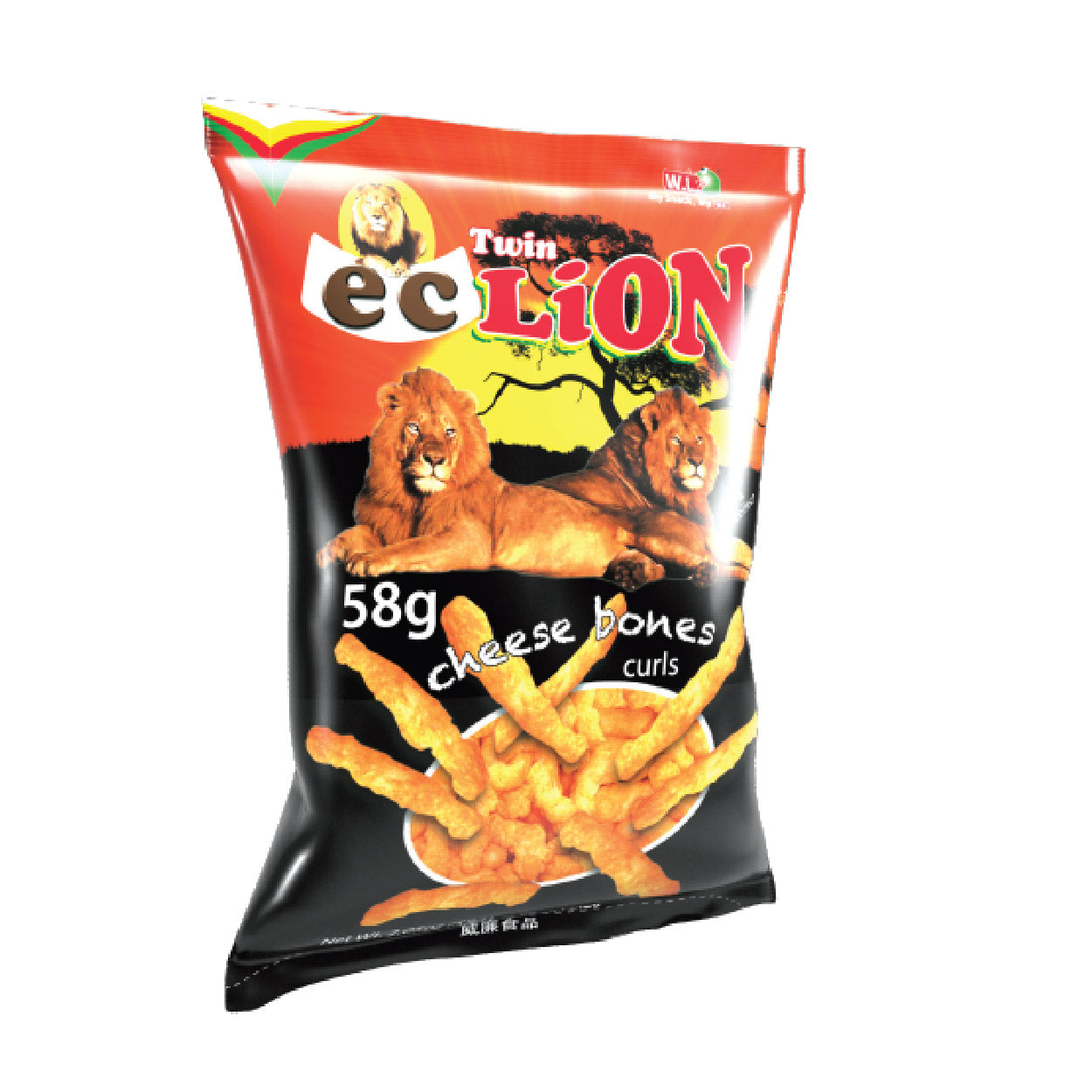 Twin EC Lion Cheese Bones Curls 58g