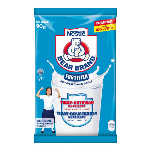 Bear Brand Fortified Powdered Milk Drink 90g