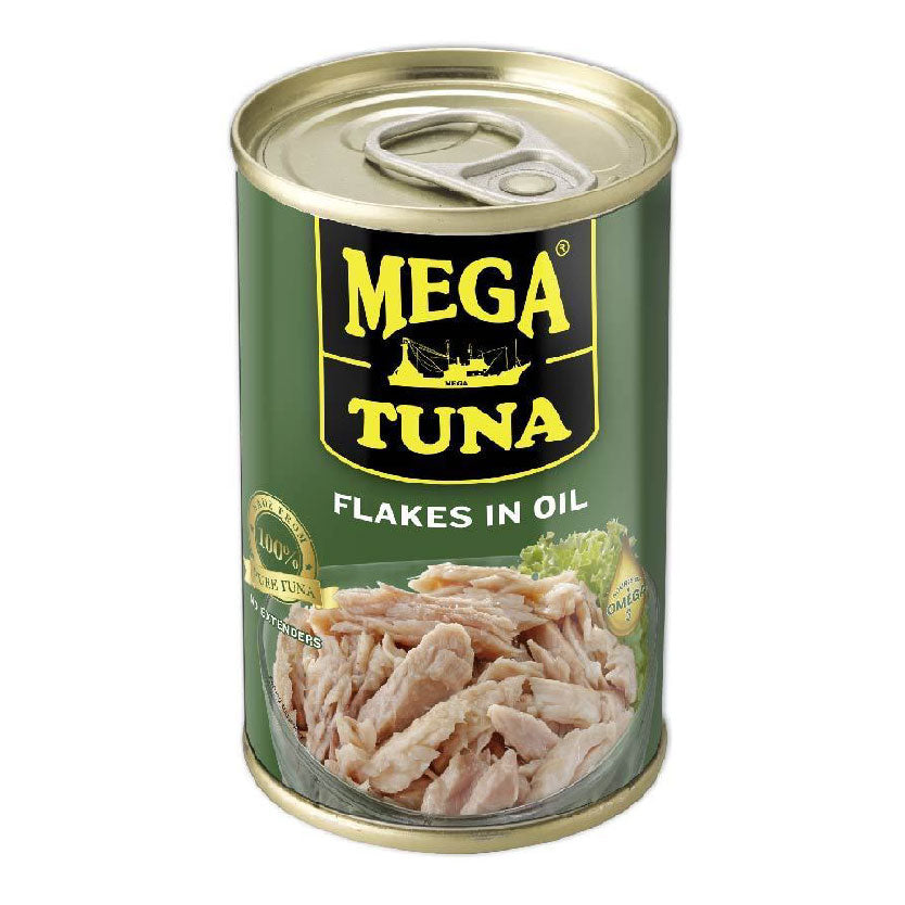 Mega Tuna Flakes in Oil Easy Open 155g