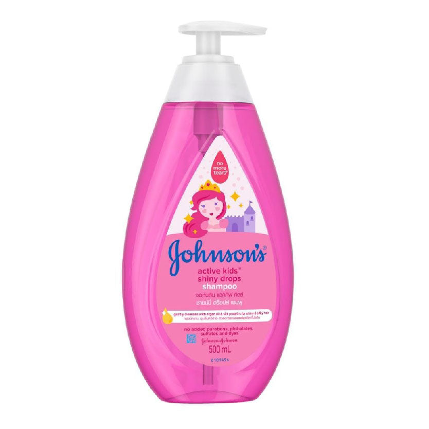 Johnsons Active Kids Shampoo Shiny Drops 500ml