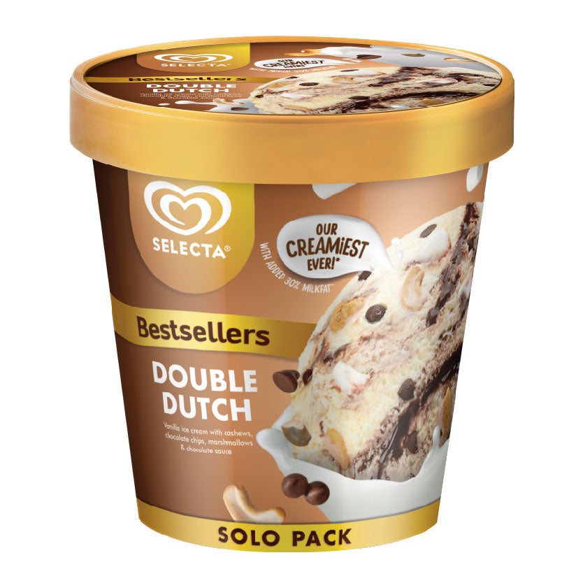 Selecta Double Dutch Ice Cream Pint 450ml
