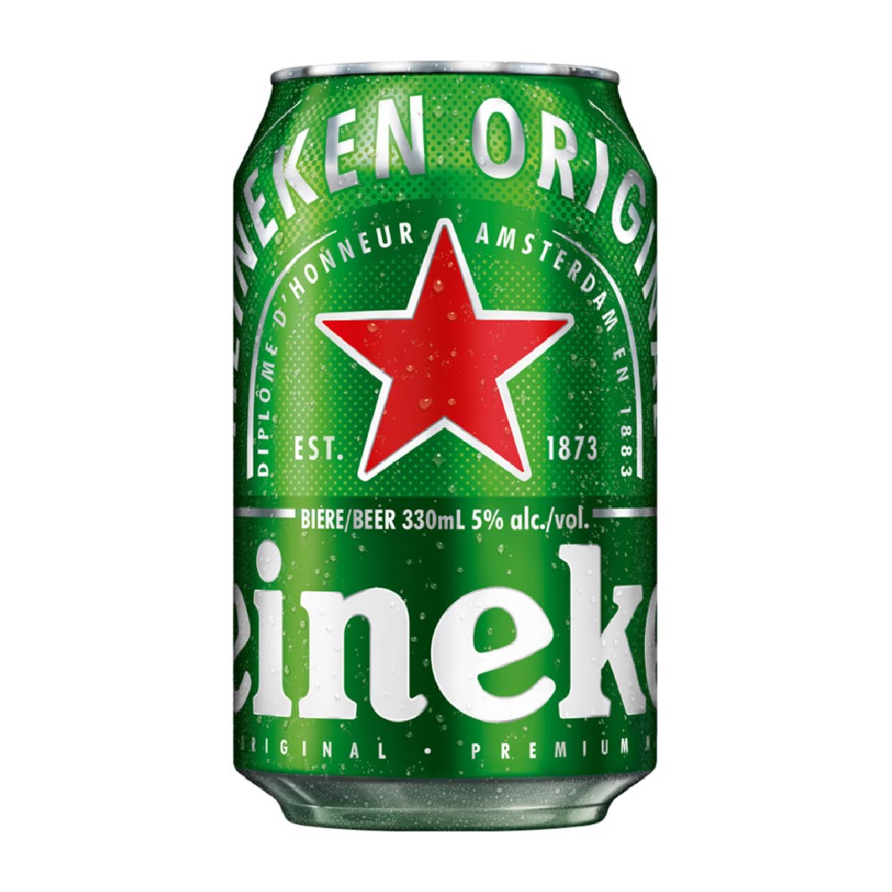 Heineken Beer In Can 330ml