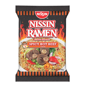 Nissin Ramen Instant Noodles Spicy Hot Beef Mami 62g