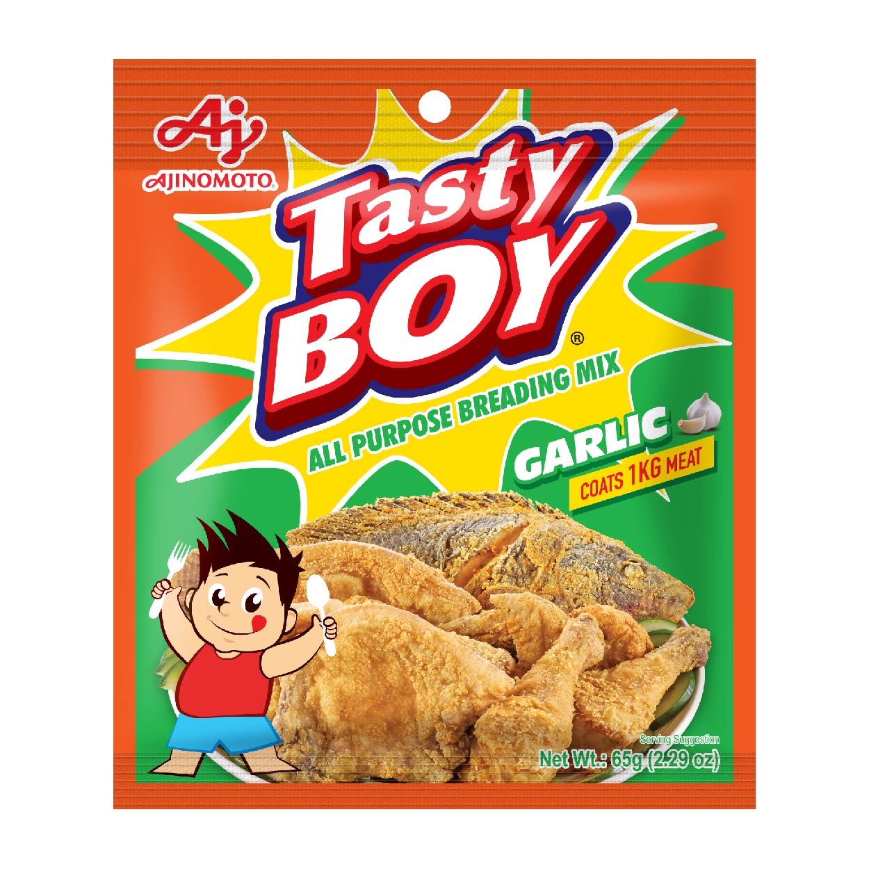Tasty Boy All Purpose Breading Mix Garlic 65g