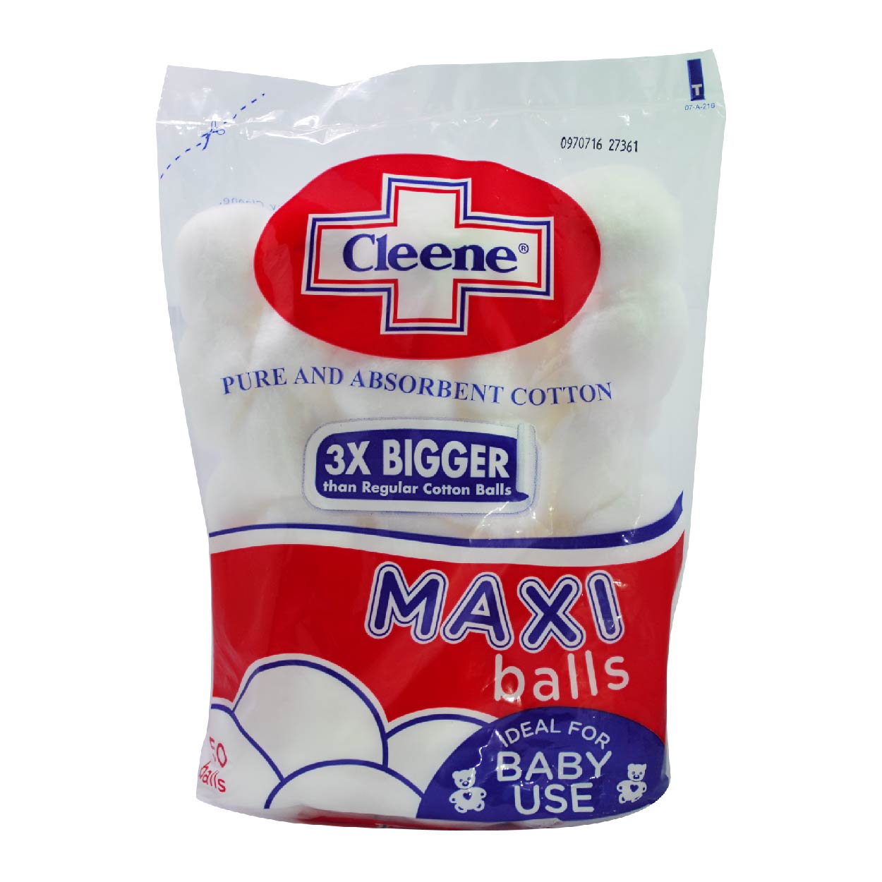 Cleene Cotton 3X Bigger Maxi Balls 50s