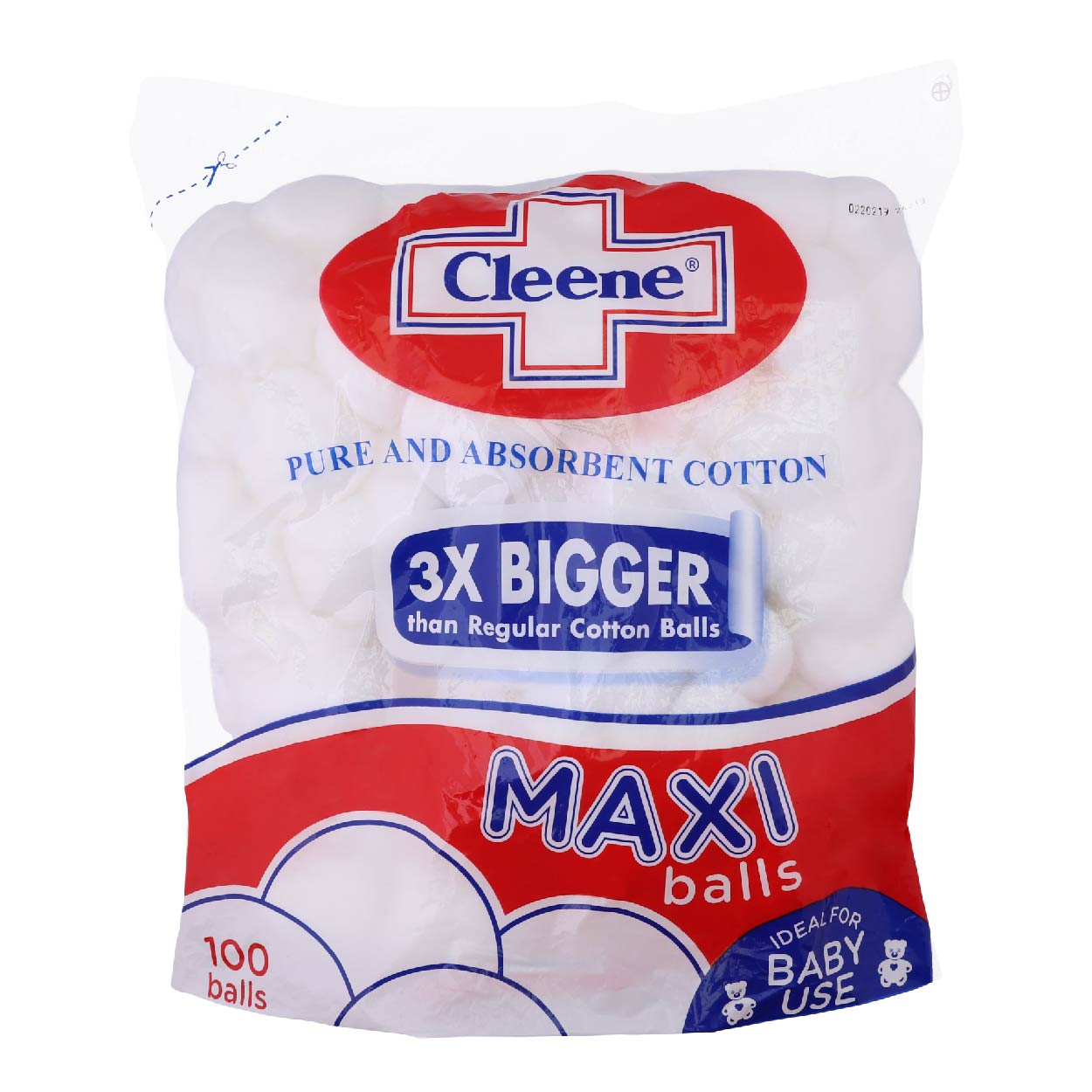 Cleene Cotton 3X Bigger Maxi Balls 100s