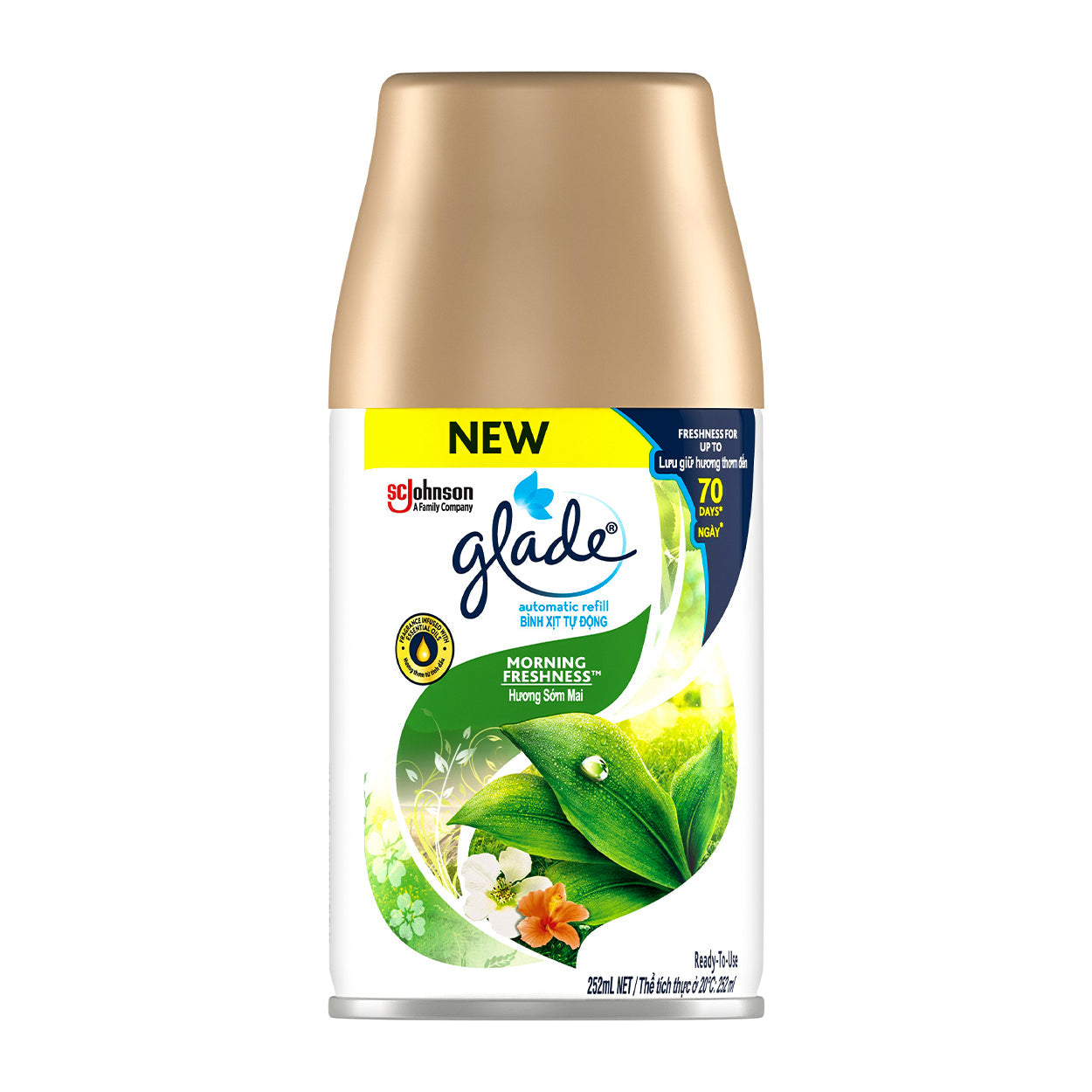 Glade Automatic Spray Morning Freshness Refill 175g/252ml