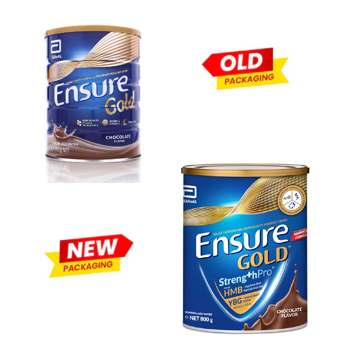 Ensure Gold StrengthPro Adult Powder Drink Chocolate 800g