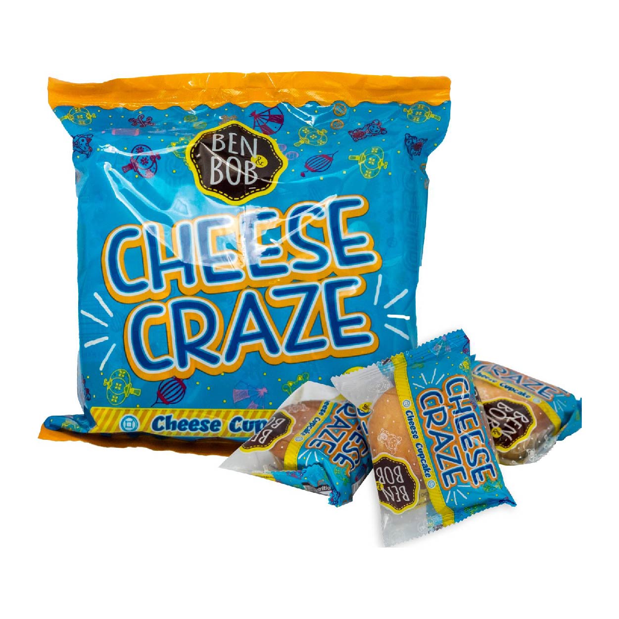 Ben & Bob Cheese Craze Cupcakes 10x30g