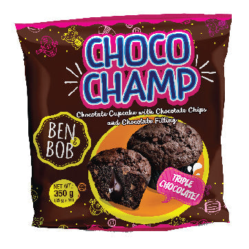 Ben & Bob Choco Champ Cupcakes Triple Choco 10x35g