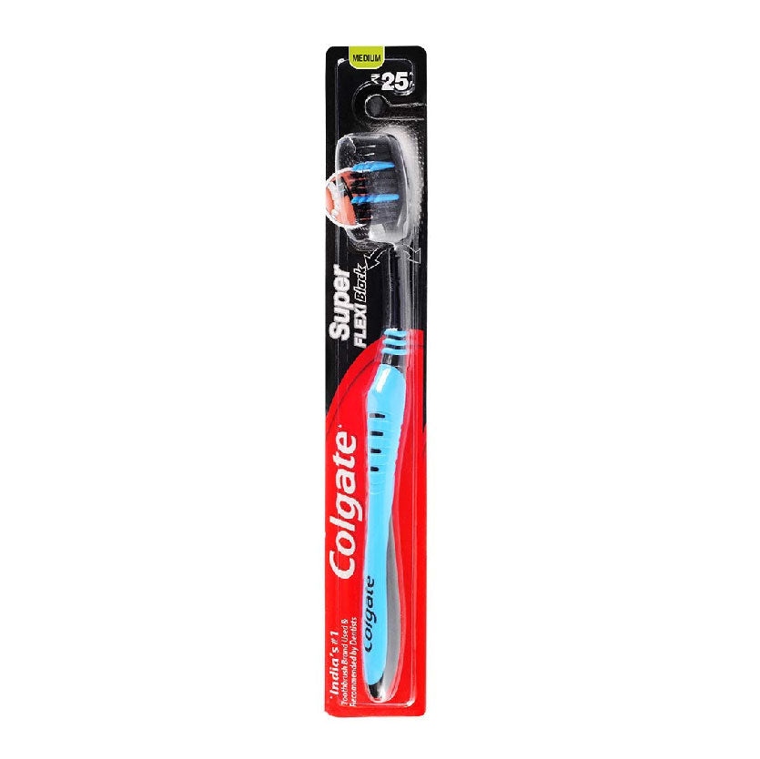 Colgate Toothbrush Super Flexi Black Soft 1pc