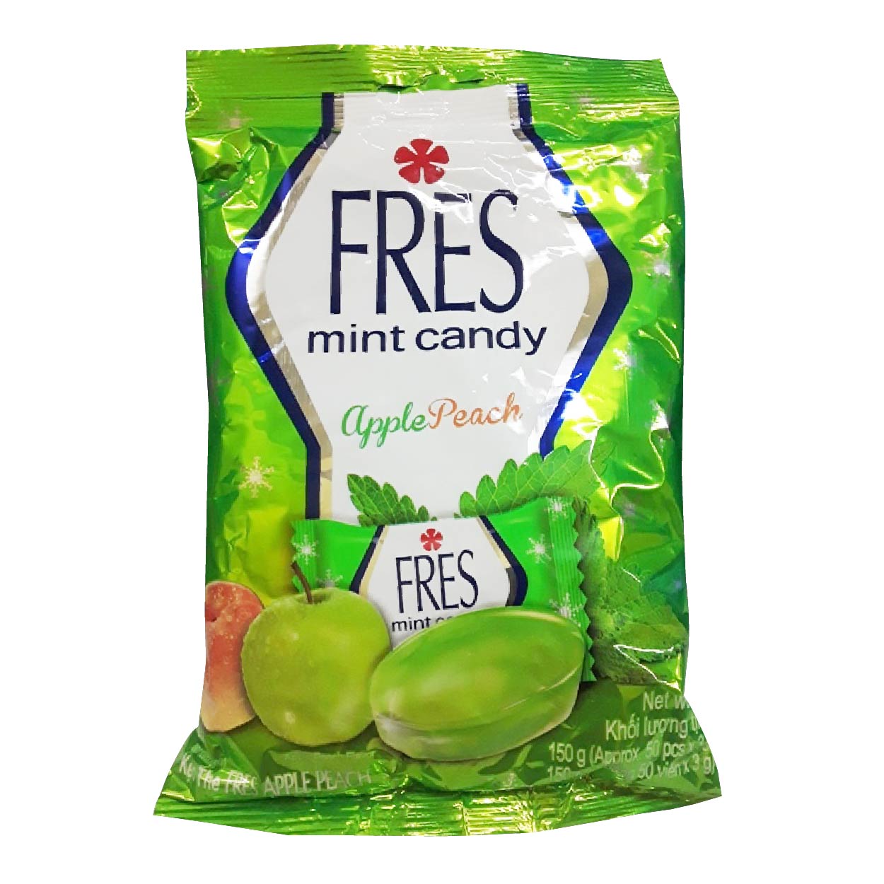 Fres Candy Apple Peach Mint 50s