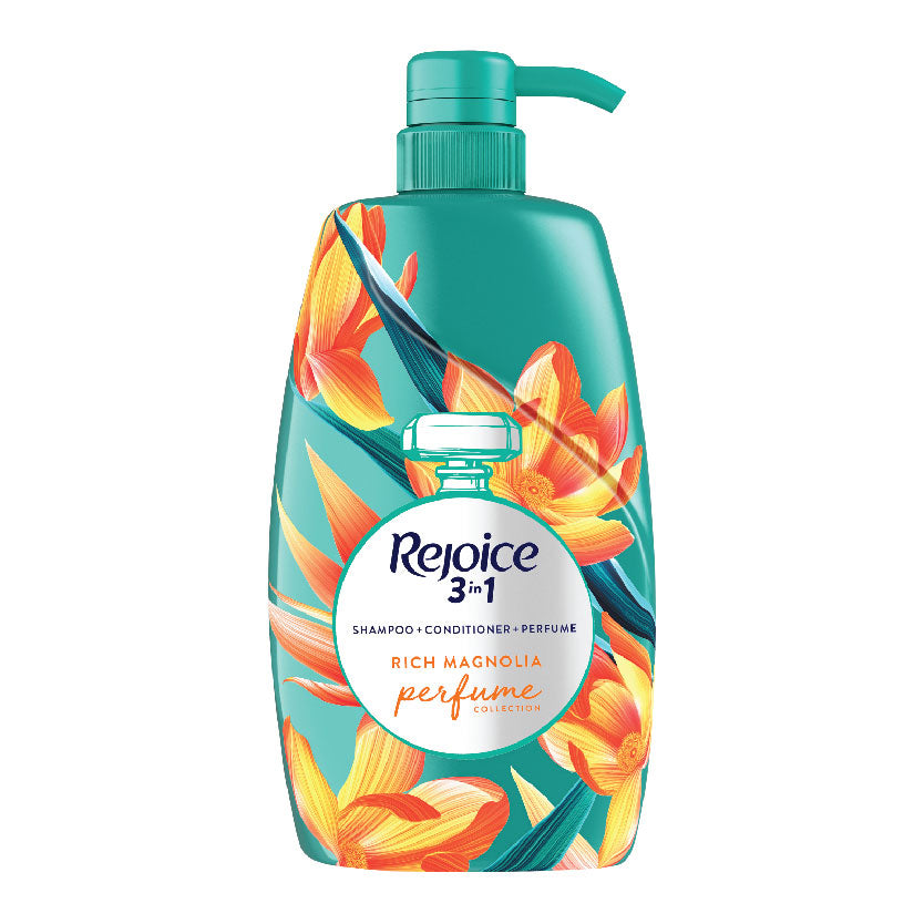 Rejoice 3in1 Shampoo Conditioner Perfume Rich Magnolia 850ml