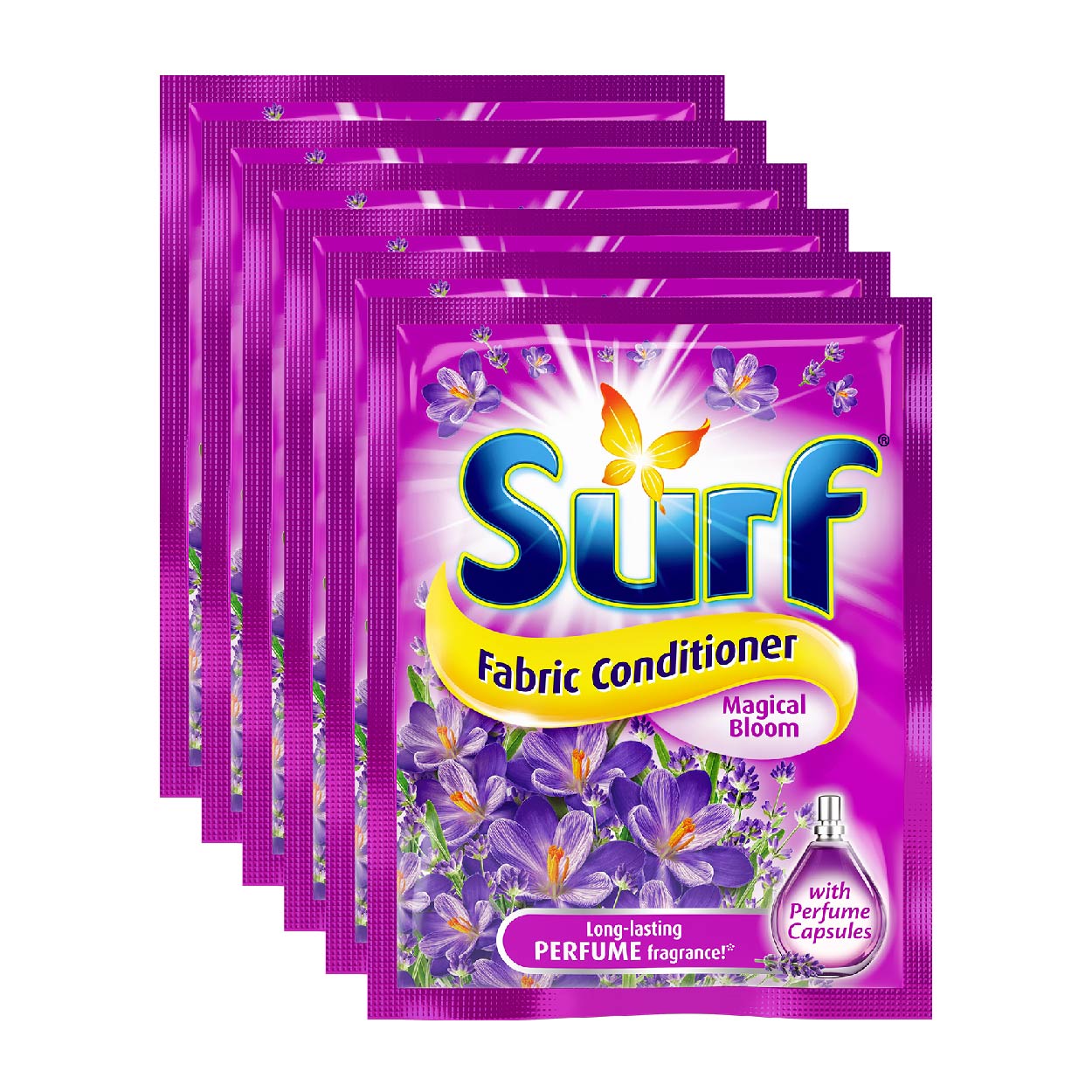 Surf Fabric Conditioner Magical Bloom 6x25ml