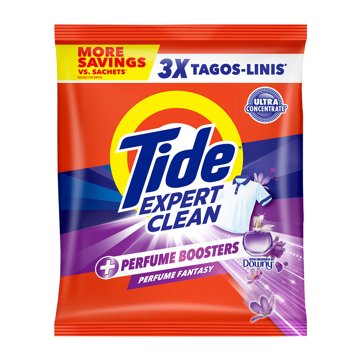 Tide Expert Clean Laundry Powder Perfume Fantasy 1890g