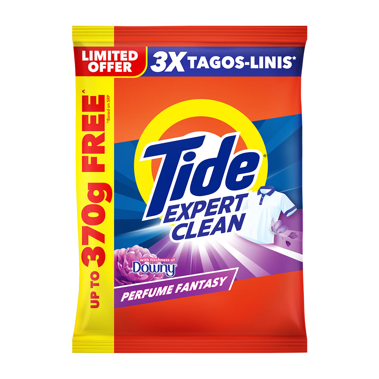 Tide Expert Clean Laundry Powder Downy PerfumeFantasy1.89kg/2270g