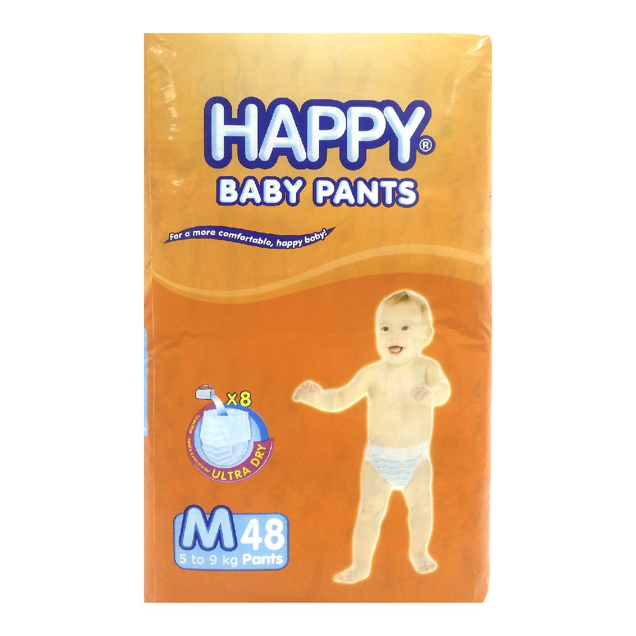 Happy Baby Pants Diaper M 48s