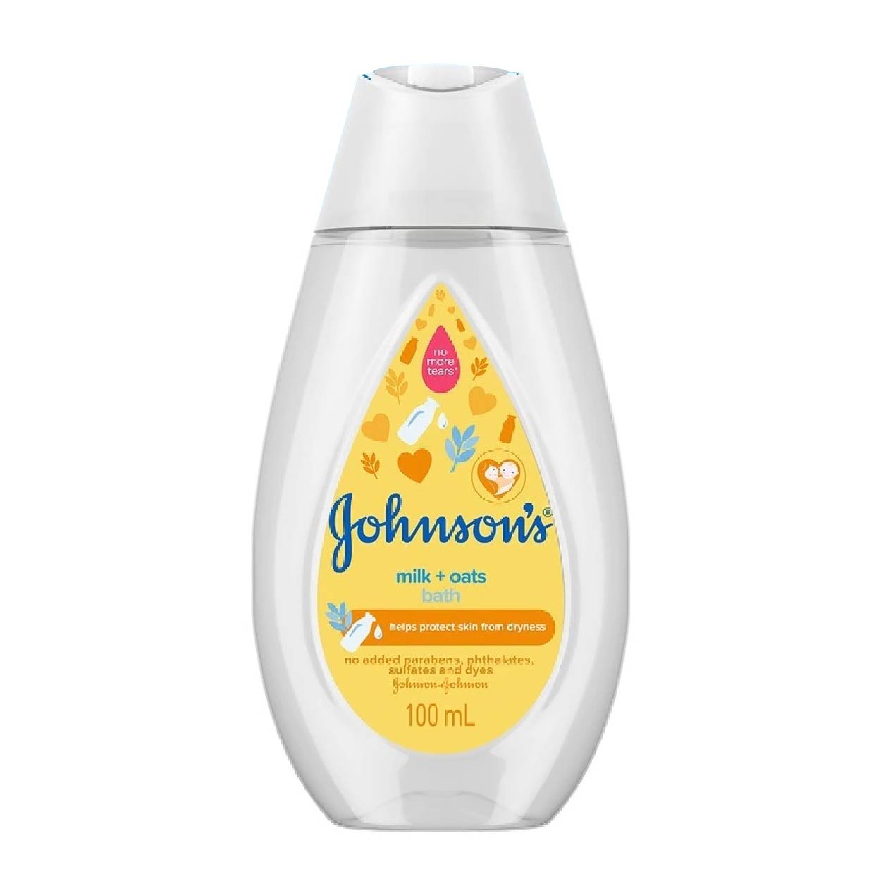 Johnsons Baby Bath Milk + Oats 100ml