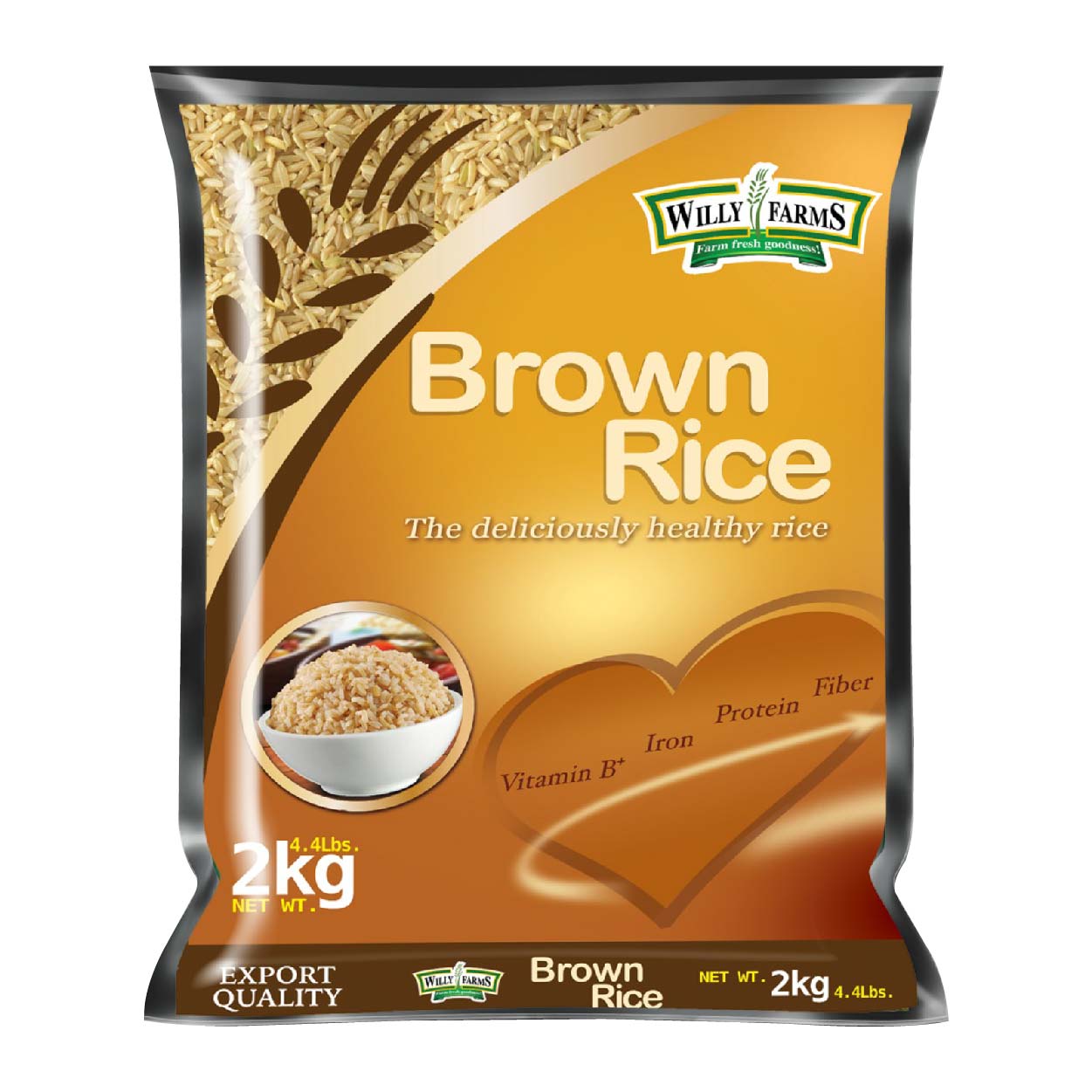 Willy Farms Brown Rice 2kg