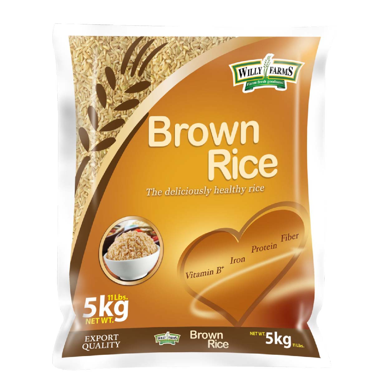 Willy Farms Brown Rice 5kg – Ever Supermarket