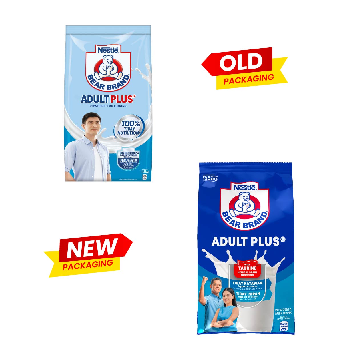 Bear Brand Adult Plus Powdered Milk Drink 1.2kg