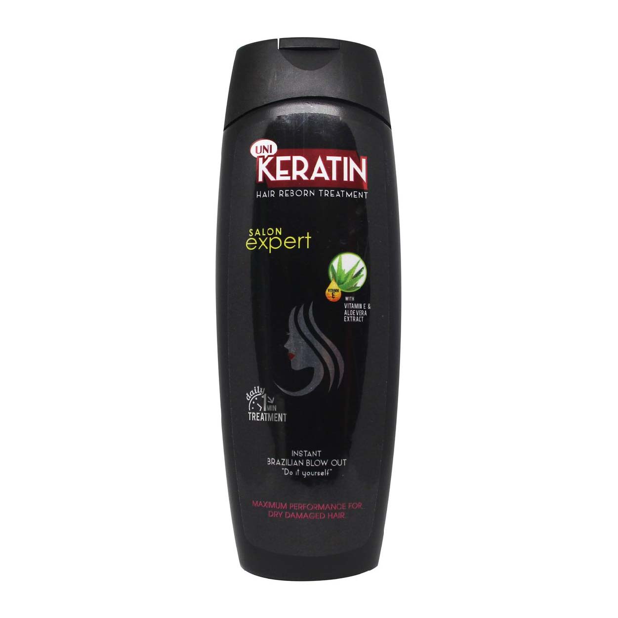 UNI Keratin Hair Reborn Treatment with Vit E and Aloe Vera 200g