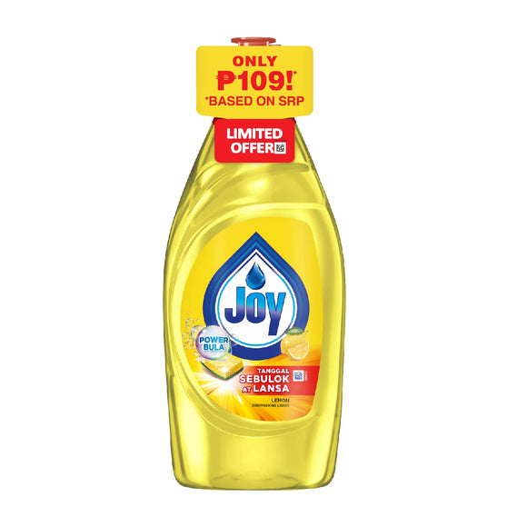 Joy Dishwashing Liquid Lemon 475ml P109