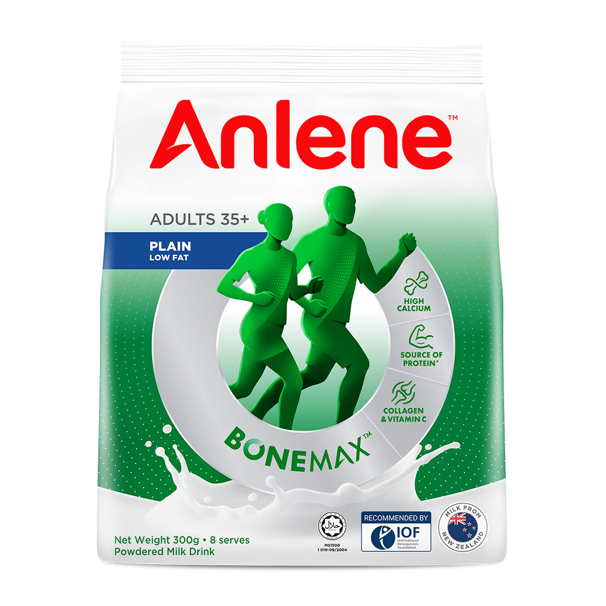 Anlene Bonemax Adults 35+ Powdered Milk Drink Plain 300g