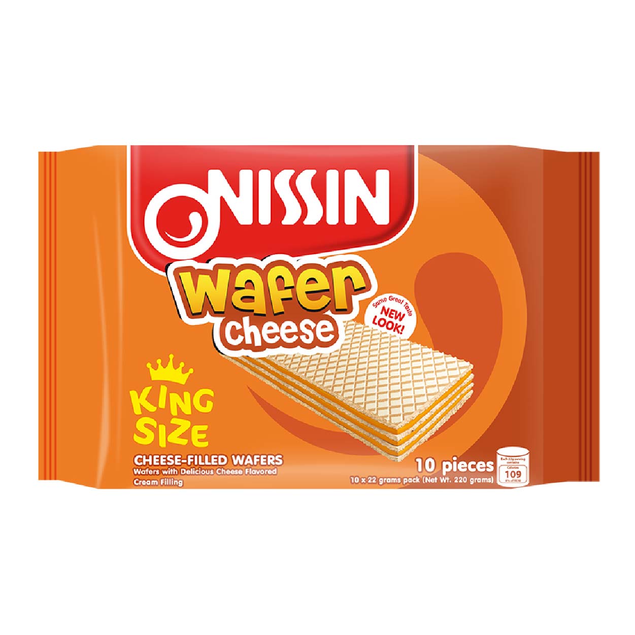 Nissin Wafer Cheese King Size 10x22g