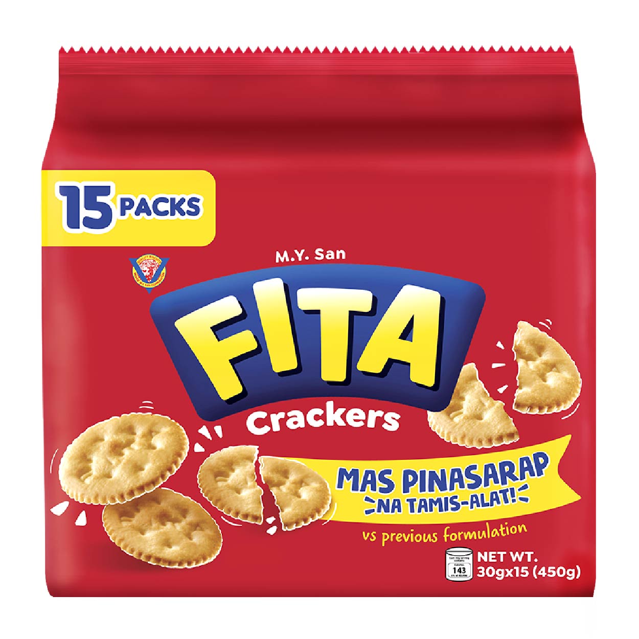 Fita Crackers Single Packs 15x30g