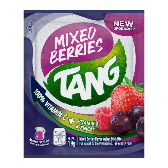 Tang Mixed Berries Flavor Instant Drink Mix 19g