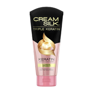 Cream Silk Conditioner Triple Keratin Straight 340ml