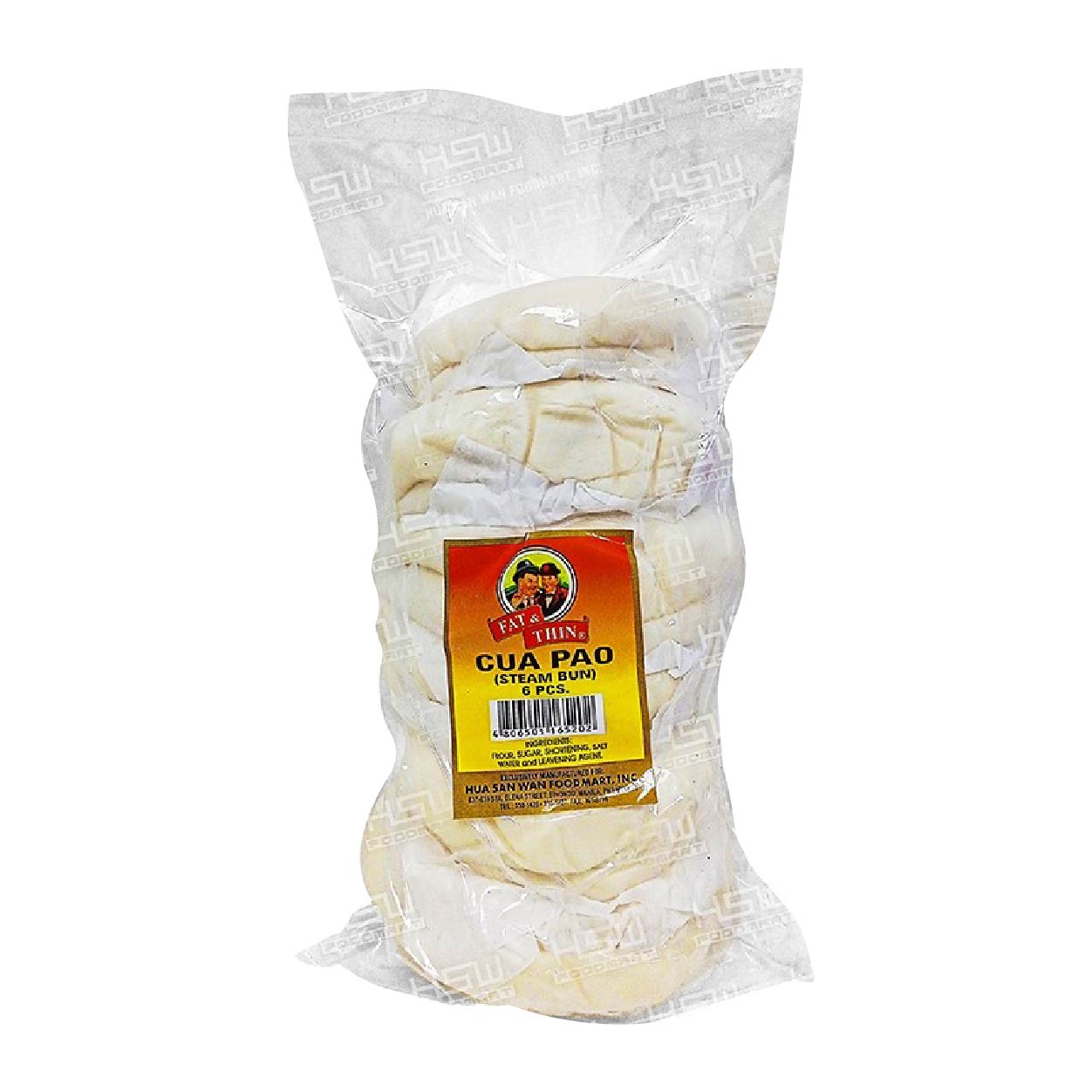 Fat & Thin Cua Pao Steam Bun 6s