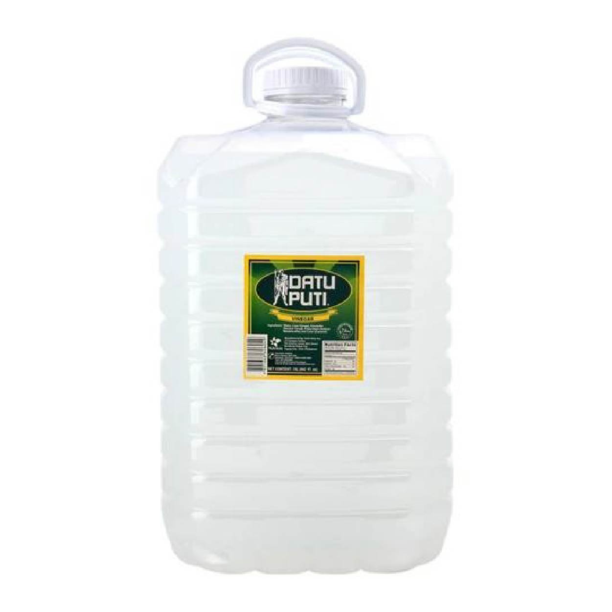 Datu Puti White Vinegar Plastic Container 19L