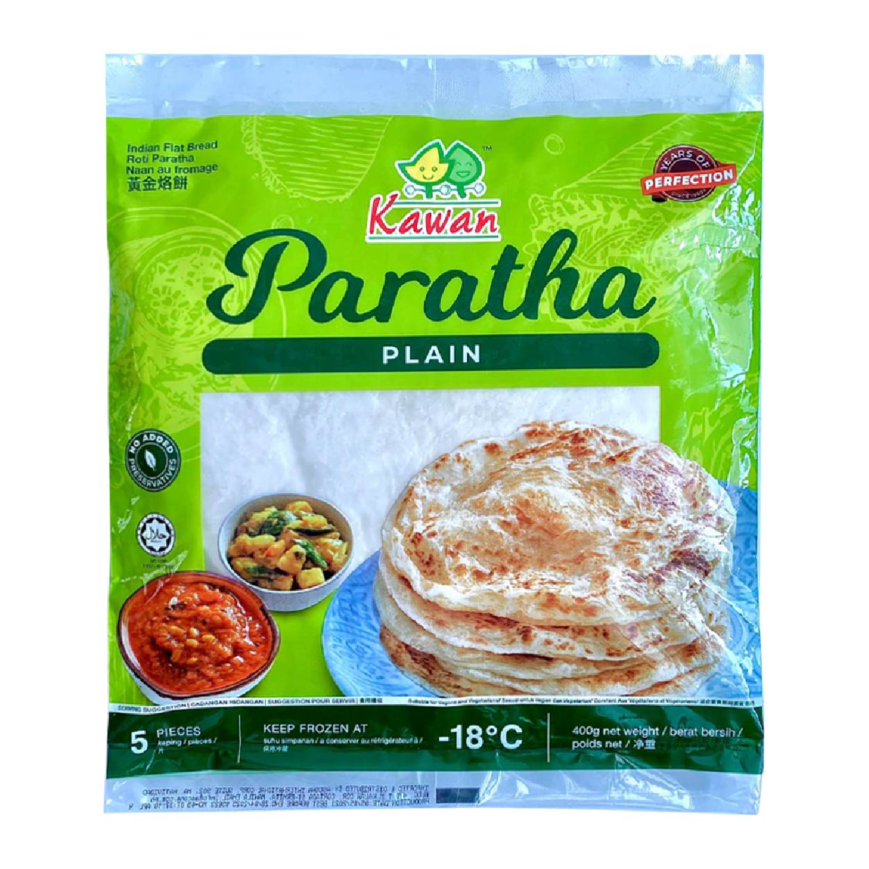 Kawan Plain Paratha 400g