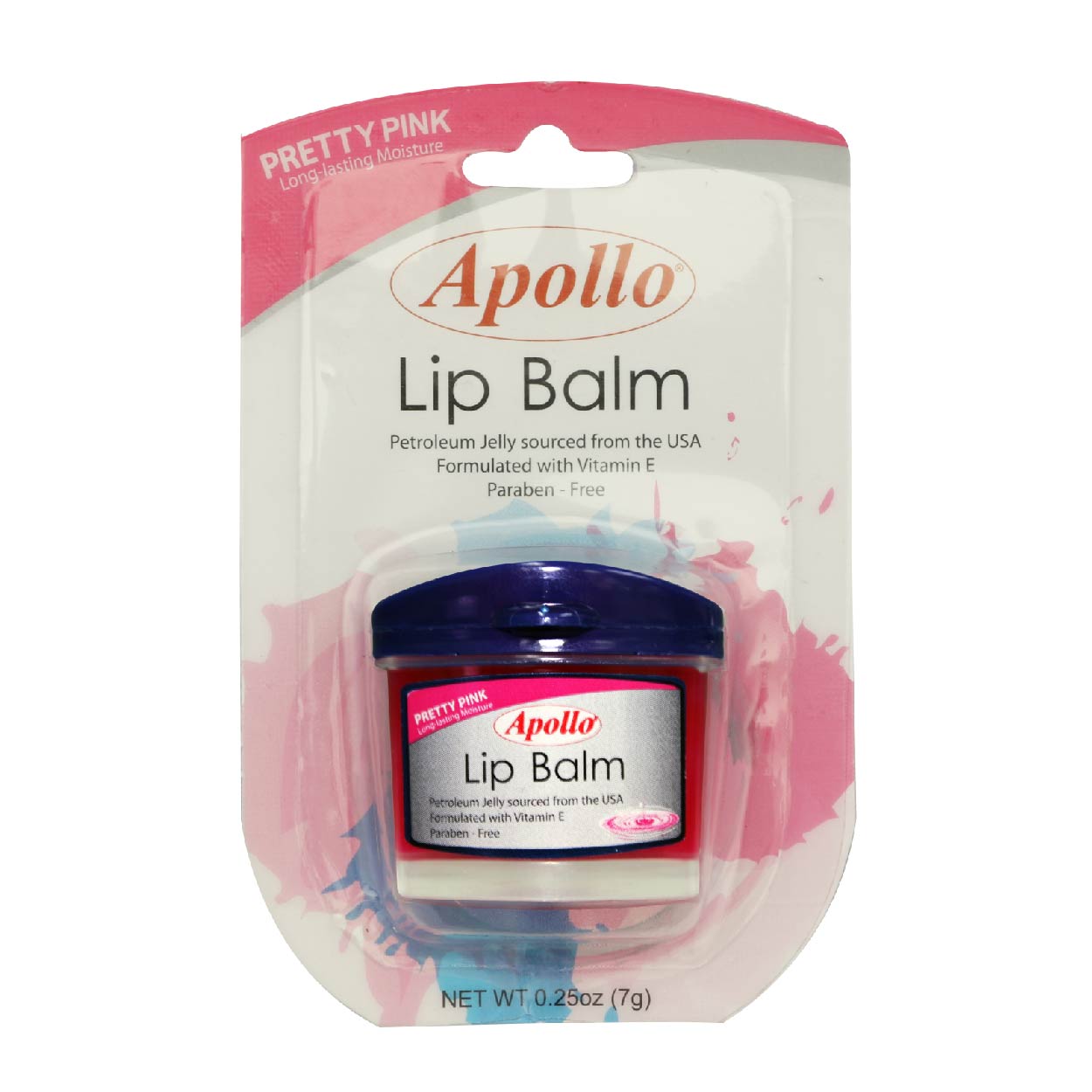 Apollo Lip Balm Pretty Pink 7g