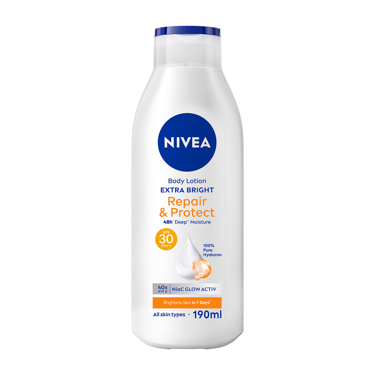 Nivea Body Lotion Extra Bright Repair & Protect SPF30 190ml
