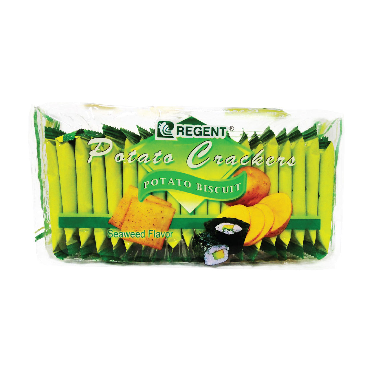 Regent Potato Crackers Seaweed 20x10g