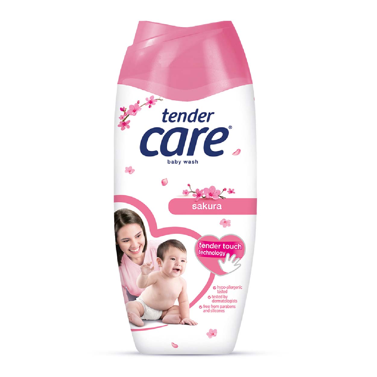 Tender Care Hypo Allergenic Baby Wash Sakura Scent 200ml