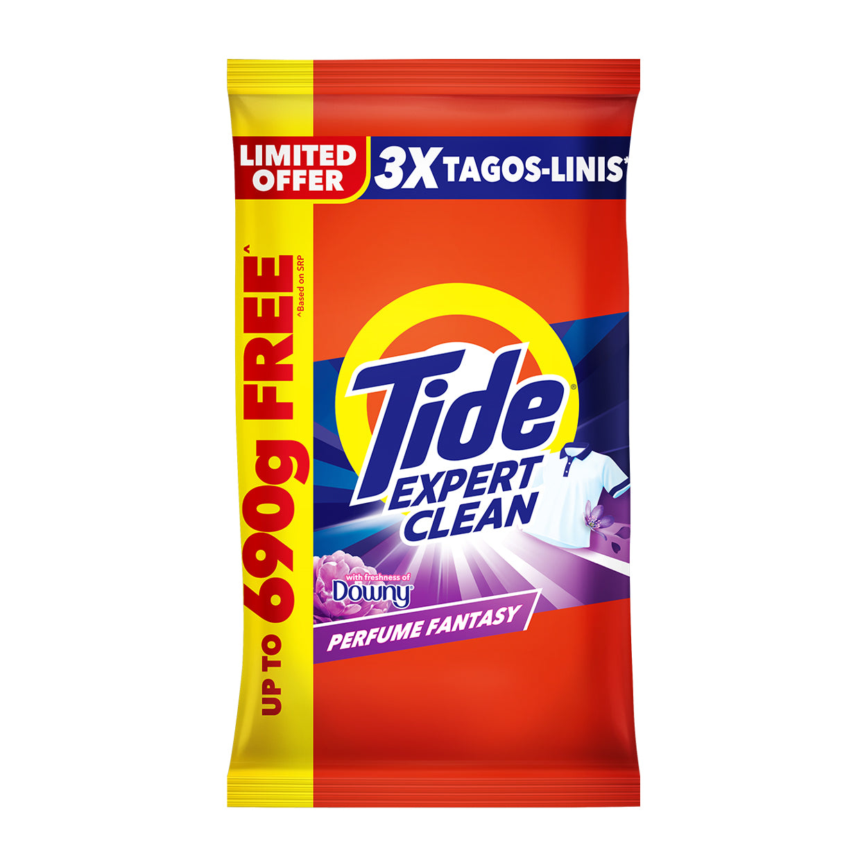 Tide Expert Clean Laundry Powder Downy PerfumeFantasy 3.5kg/4200g