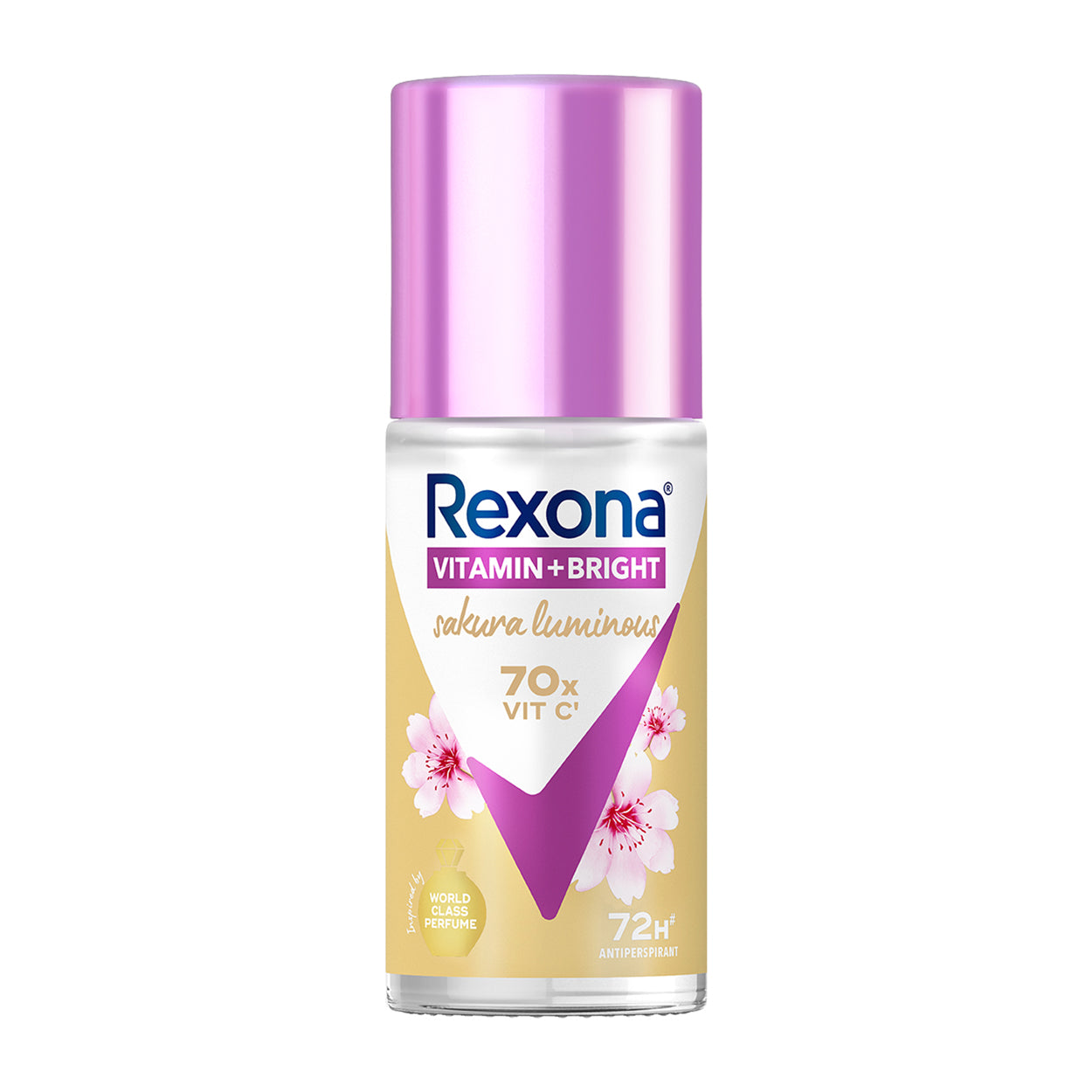 Rexona Women Deodorant Roll On Vitamin+Bright Sakura Luminous45ml