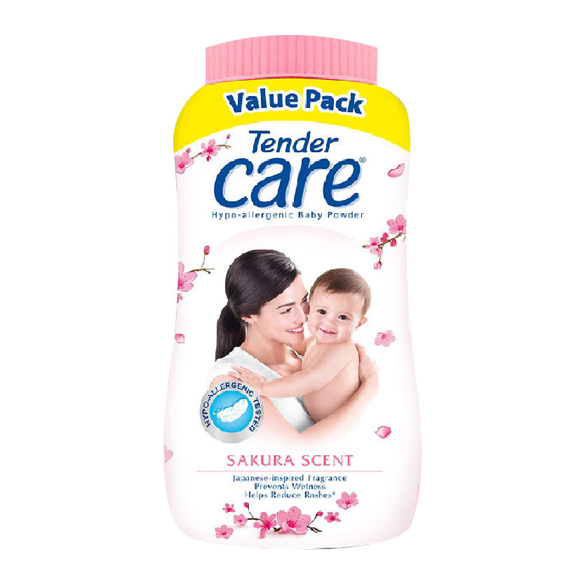 Tender Care Hypo Allergenic Baby Powder Sakura Scent 200g