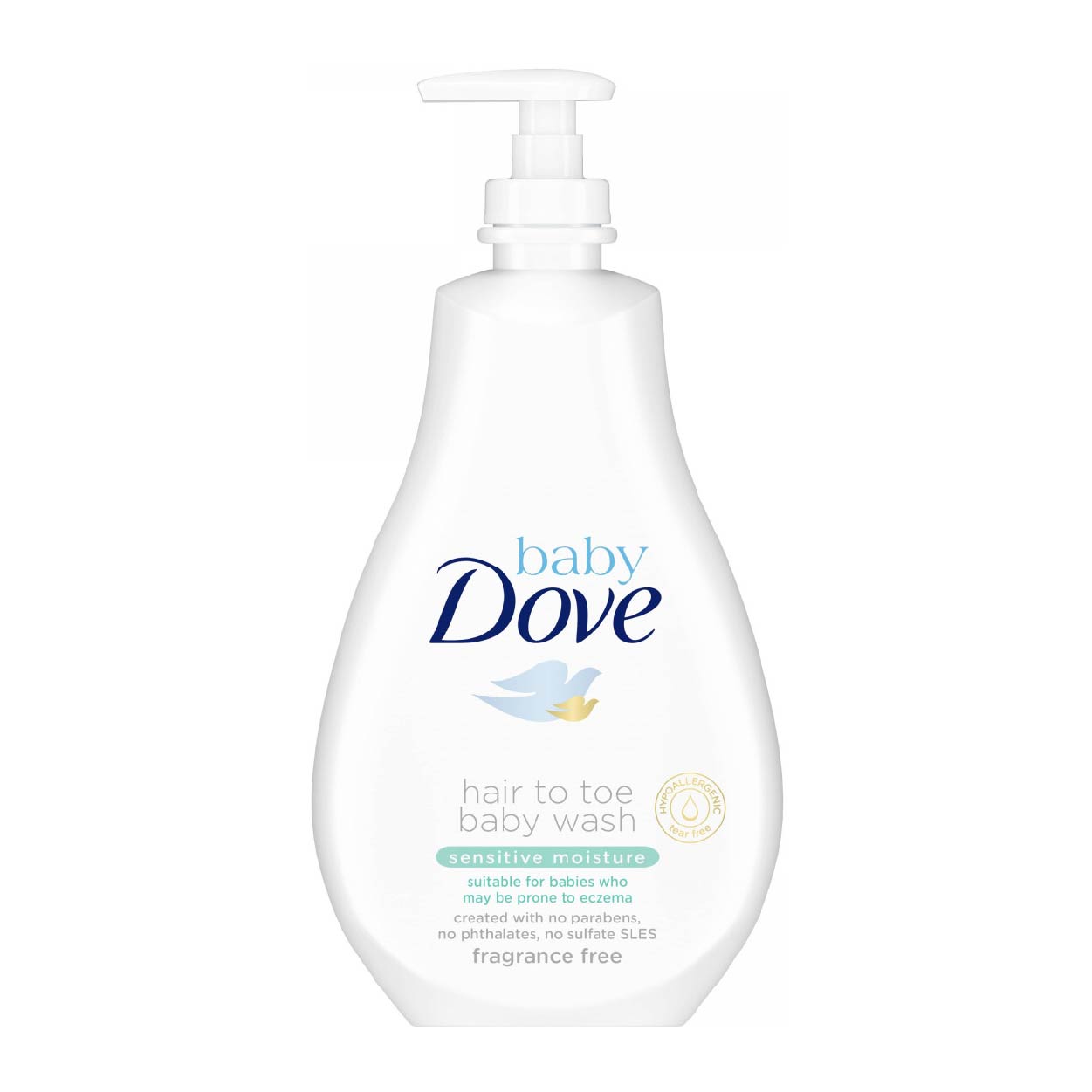 Baby Dove Hair To Toe Baby Wash Sensitive Moisture 591ml