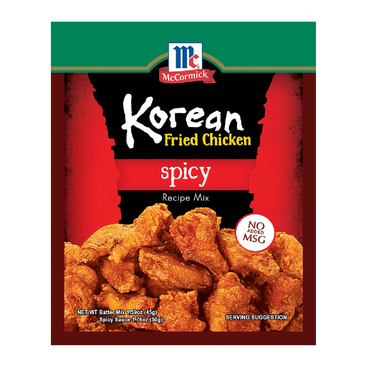 McCormick Korean Fried Chicken Spicy Recipe Mix 95g