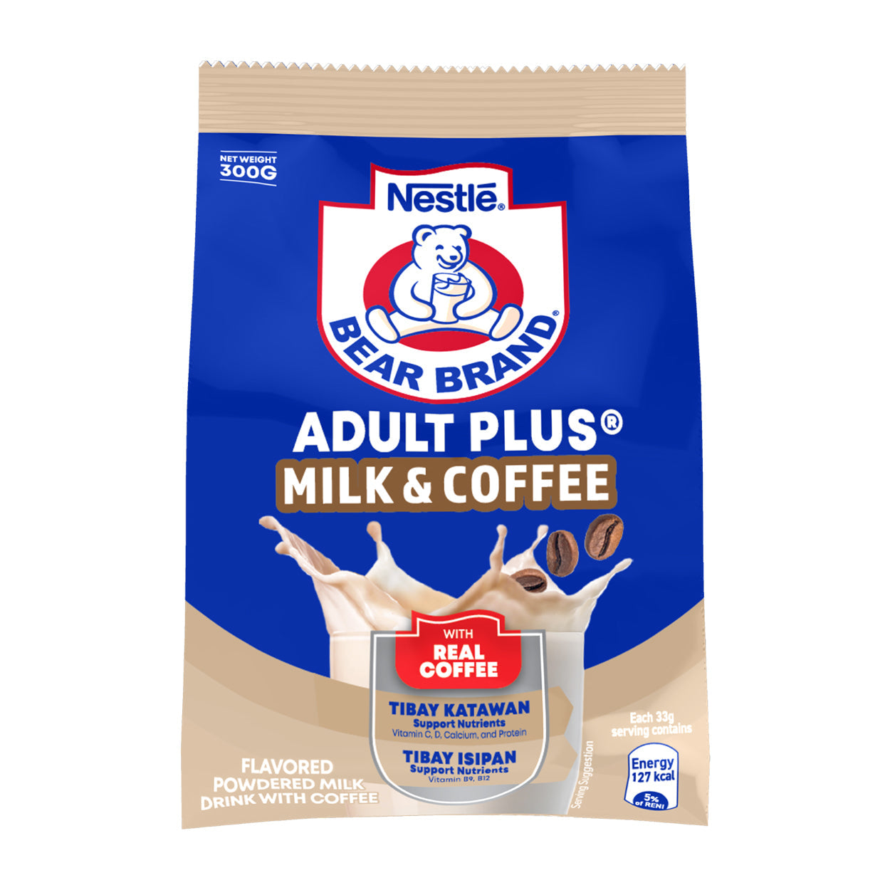 Bear Brand Adult Plus Milk & Coffee 300g